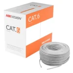 Bobine Cabo UTP CAT6 305M Hikvision DS-1LN6UU/CCA 23AWG Cinza