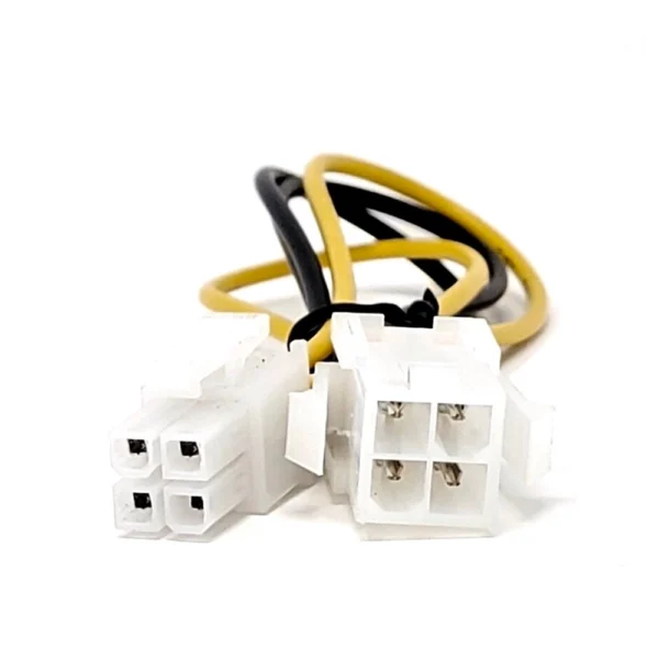Extensor Cabo 4-Pin ATX Macho Para 4-Pin Fêmea 20cm