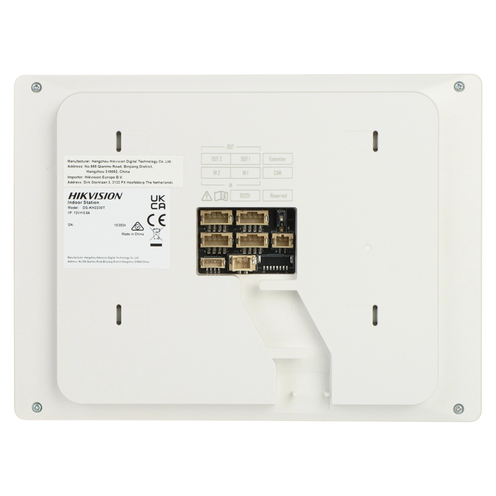 Kit Videoporteiro Analógico – Hikvision DS-KIS213 7" IR IP65 4 Kit Videoporteiro Analógico – Hikvision DS-KIS213 7" IR IP65