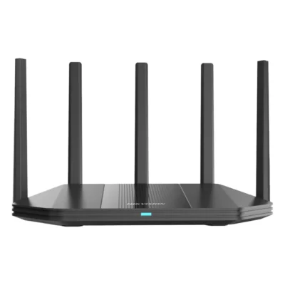 Router WiFi 6 Hikvision DS-3WR18X Dual Band 1800Mbps 4x Portas Gigabit VPN L2TP