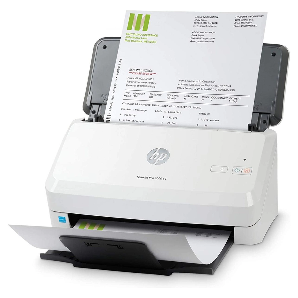 Scanner HP ScanJet Pro 3000 S4 A4 50F 80 Scan Duplex/ Min 1 Scanner HP ScanJet Pro 3000 S4 A4 50F 80 Scan Duplex/ Min 6FW07A