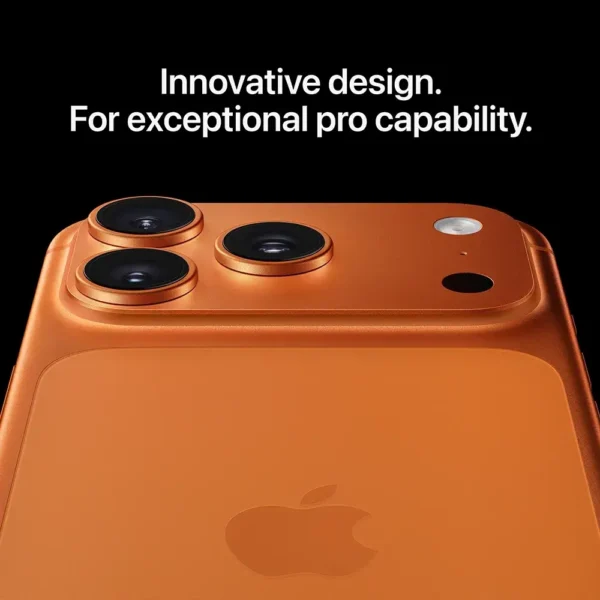 Smartphone Apple iPhone 17 Pro 6.3" 256GB Laranja Cósmico MG8H4QL/A