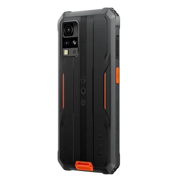 Smartphone Blackview BV4800 SE 4GB/64GB 6.56" 90Hz Laranja – Resistente, Dual SIM, Bateria 5580mAh 6931548321910