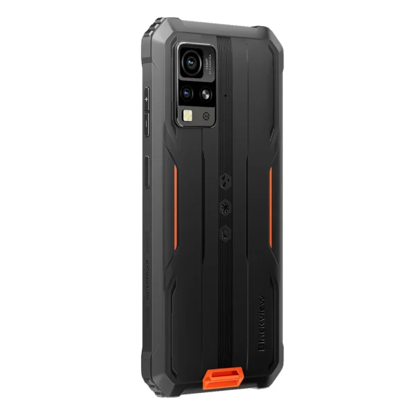 Smartphone Blackview BV4800 SE 4GB/64GB 6.56" 90Hz Laranja – Resistente, Dual SIM, Bateria 5580mAh 6931548321910