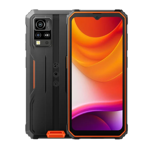 Smartphone Blackview BV4800 SE 4GB/64GB 6.56" 90Hz Laranja – Resistente, Dual SIM, Bateria 5580mAh 6931548321910