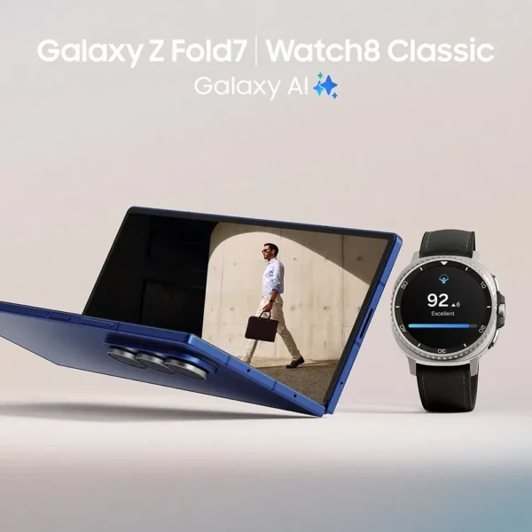 Smartphone Samsung Galaxy Z Fold7 8" 12GB/256GB Dual SIM Preto Noturno SM-F966BZKBEUB