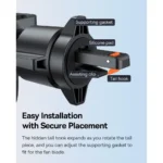 Suporte Smartphone Para Carro Baseus Metal Age 3 BS-CM028 Cinza 6932172663636