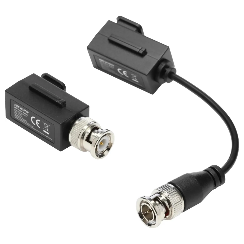 Vídeo Balun Hikvision DS-1H18S/E(C) 1 Canal CAT5E/6 250M 2 Vídeo Balun Hikvision DS-1H18S/E(C) 1 Canal CAT5E/6 250M