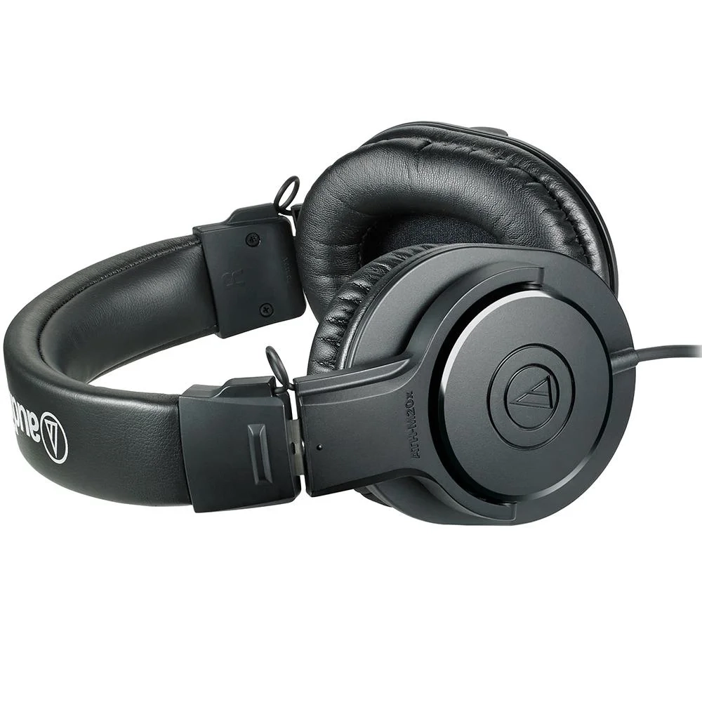 Auscultador Profissional Audio-Technica ATH-M20X DJ / Monitor de Estúdio, Preto 3 Auscultador Profissional Audio-Technica ATH-M20X DJ / Monitor de Estúdio, Preto 961310125400