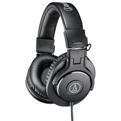 Auscultador Profissional Audio-Technica ATH-M30X DJ / Monitor de Estúdio, Preto