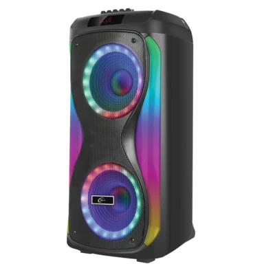 Coluna Bluetooth Wintech Ginga Power 120W (THF208F) 2x Microfones Sem Fios