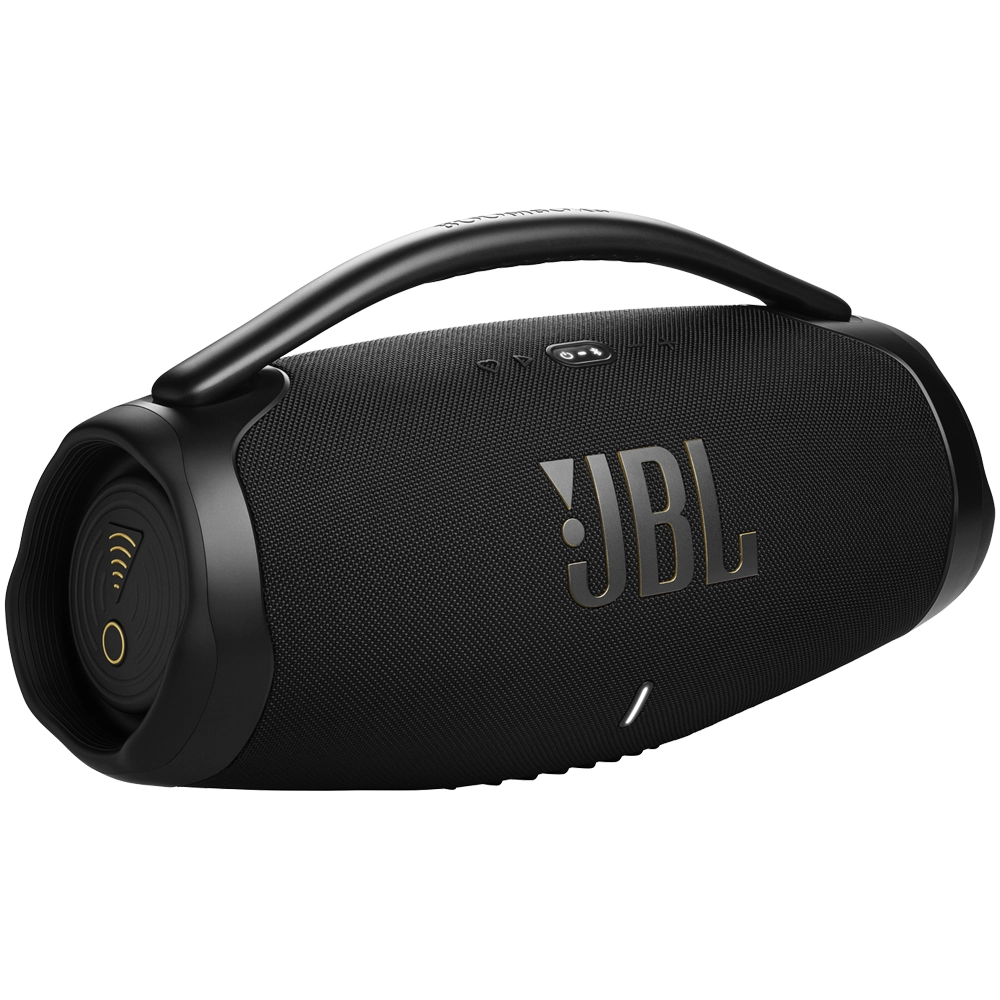 Coluna de Som Portátil JBL Boombox 3 Wi-Fi Preta 4 Coluna de Som Portátil JBL Boombox 3 Wi-Fi Preta JBLBOOMBOX3WIFIBLK