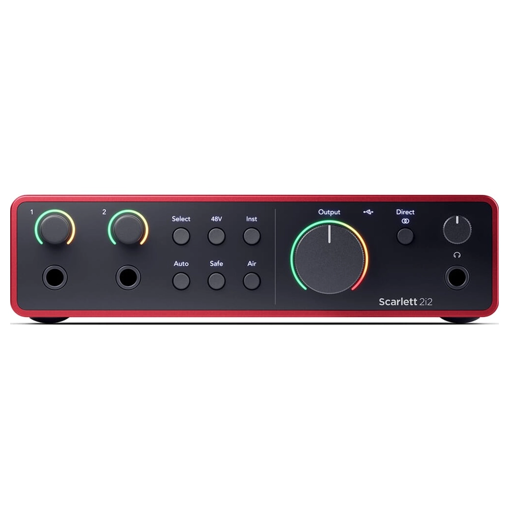 Focusrite Scarlett 2i2 G4 – Interface de Áudio USB-C 4ª Geração | Gravação Profissional 1 Focusrite Scarlett 2i2 G4 – Interface de Áudio USB-C 4ª Geração | Gravação Profissional 815301001485