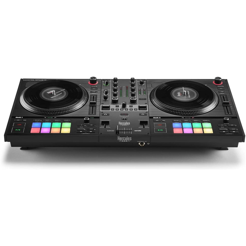 Hercules DJControl Inpulse 500 Preto – Controladora 2 Canais com Interface de Áudio 3 Hercules DJControl Inpulse 500 Preto – Controladora 2 Canais com Interface de Áudio 362934746094
