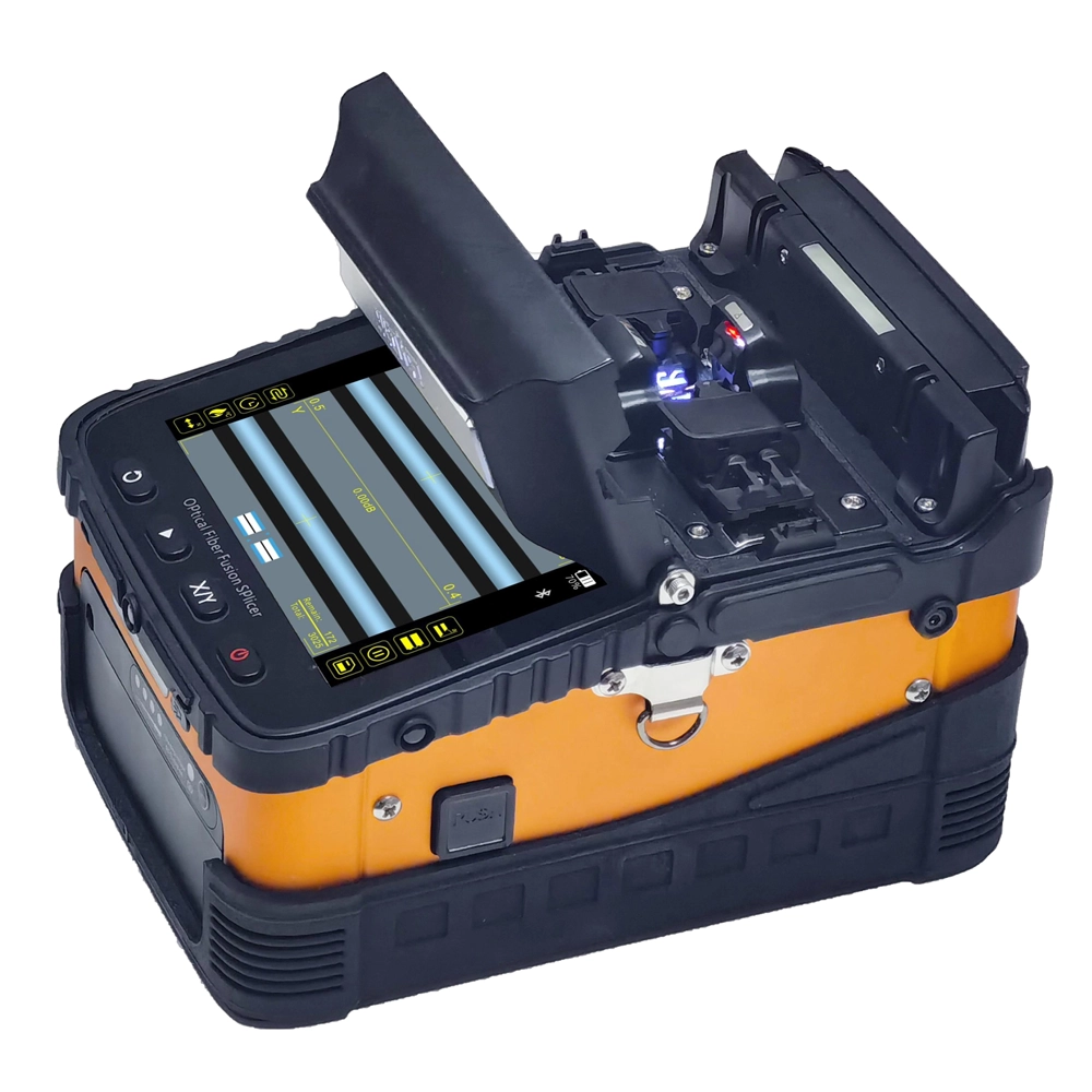 Máquina de Fusão de Fibra Óptica AI-5 Fiber Fusion Splicer FTTH 2 Máquina de Fusão de Fibra Óptica AI-5 Fiber Fusion Splicer FTTH