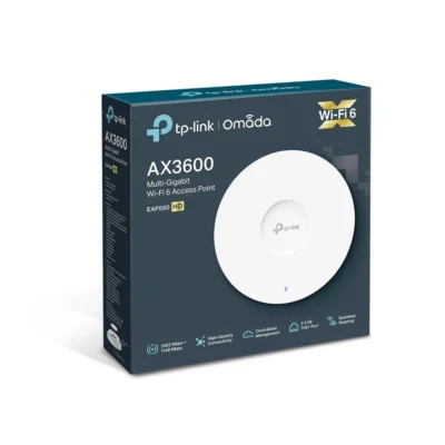 Access Point TP-Link EAP660 Wi-Fi 6 Dual Band AX3600 Teto Omada