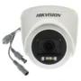 Câmera Turret Hikvision DS-2CE76K0T-LPFS 3K Smart Hybrid Light Audio Indoor Fixa