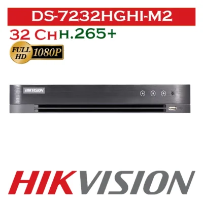 DVR Hikvision DS-7232HGHI-M2 32 Canais Turbo HD