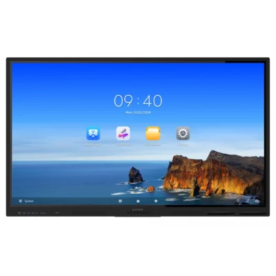 Painel Interactivo Hikvision DS-D5B65RB/EL 65″ UHD 4K, Android 13, 8GB RAM, 64GB SSD