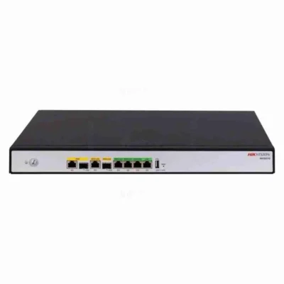 Router Hikvision DS-3WG507G-SI, 7 Portas, VPN IPsec/L2TP, Rack, 500 Users