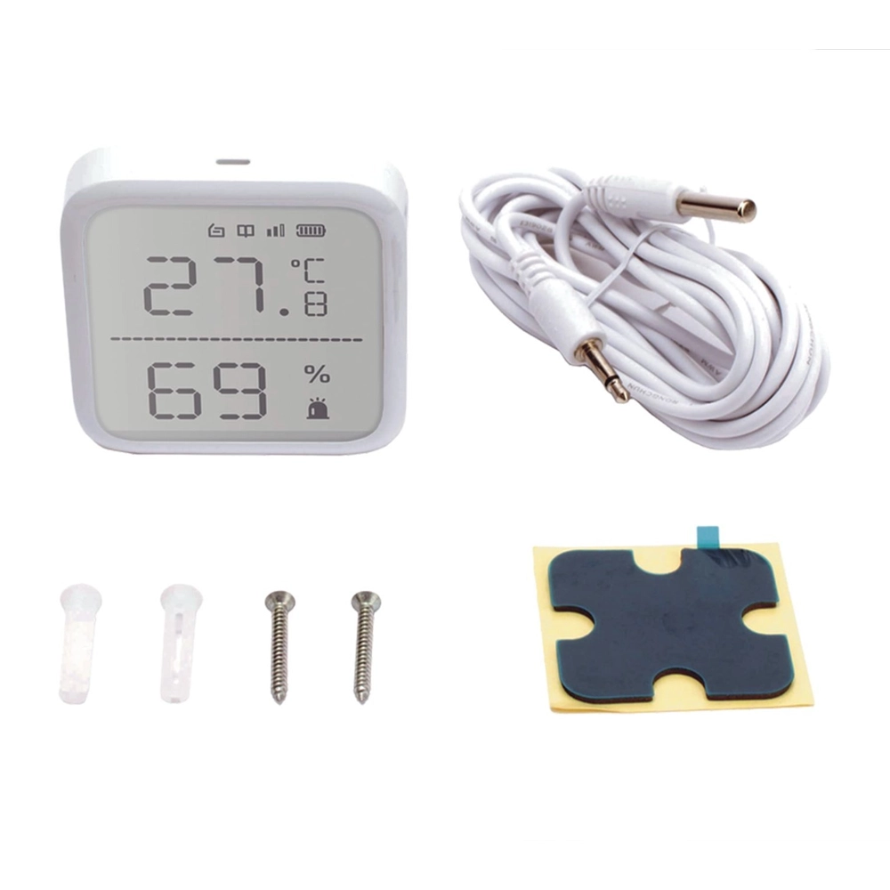 Sensor de Temperatura e Humidade Hikvision DS-PDTPH-E-WE AX PRO 868 MHz 5 Sensor de Temperatura e Humidade Hikvision DS-PDTPH-E-WE AX PRO 868 MHz