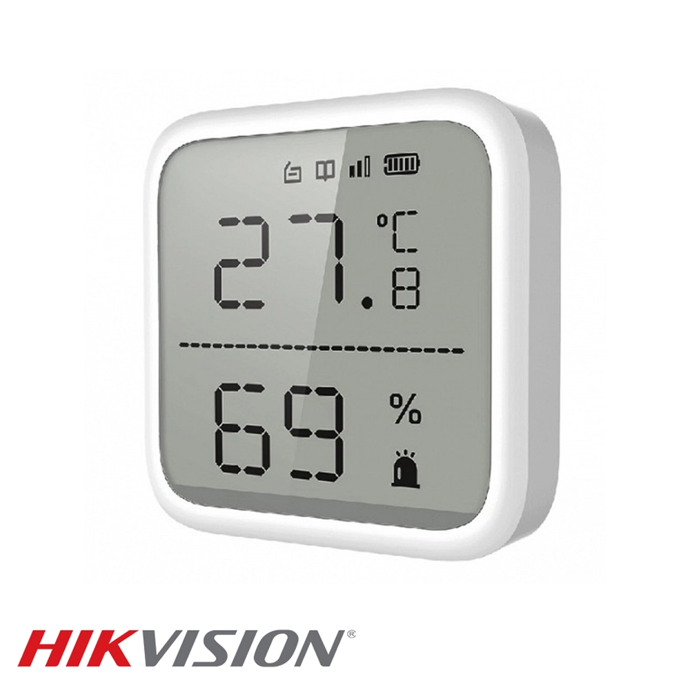 Sensor de Temperatura e Humidade Hikvision DS-PDTPH-E-WE AX PRO 868 MHz 1 Sensor de Temperatura e Humidade Hikvision DS-PDTPH-E-WE AX PRO 868 MHz