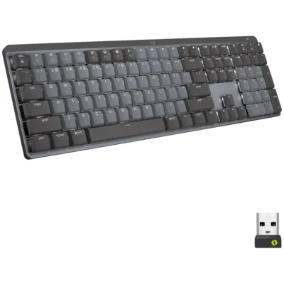 Teclado Mecânico Logitech MX Mechanical Bluetooth Clicky, US