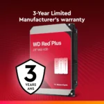 Disco Interno 3.5" 10TB WD Red Plus WD100EFGX NAS 7200RPM 256MB