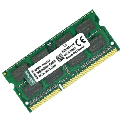 Kingston Memória RAM 8GB DDR3 1600MHz SODIMM PC3-12800 1.5V CL11
