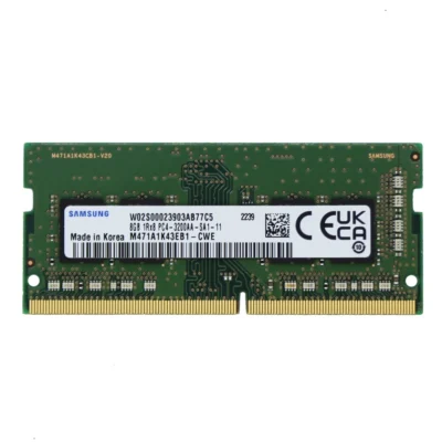 Memória RAM Samsung 16GB DDR4 3200MHz SODIMM PC4-25600 1.2V