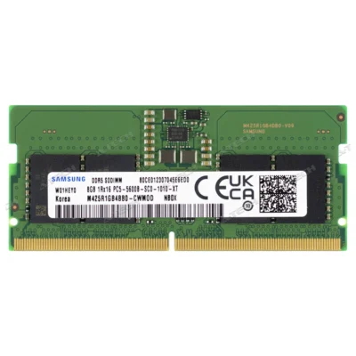 Memória RAM Samsung 8GB DDR5 5600MHz SODIMM PC5-44800 1.1V