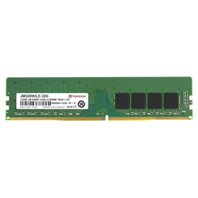 Memória RAM Transcend JetRam 32GB DDR4 3200MHz UDIMM Desktop – PC4-25600 1.2V