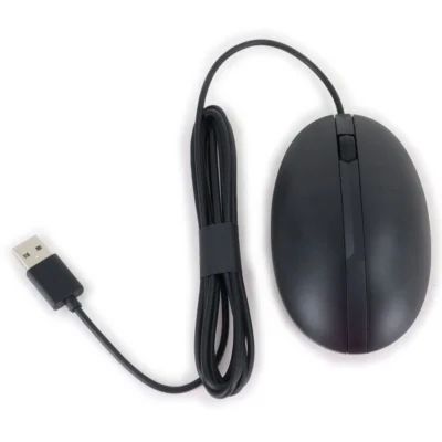 Rato Com Fios HP 320M | Sensor Ótico 1000 DPI | Ambidestro e Ergonómico