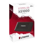 SSD Portátil Kingston XS1000 2TB USB 3.2 Gen 2 – Até 1050MB/s de Velocidade Compacto e Leve (SXS1000/2000G)