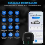 Scanner OBD2 Bluetooth XTOOL Advancer AD20 – Diagnóstico Auto