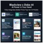 Smartphone Blackview COLOR 6 8GB/256GB 6.67" 90Hz 50MP 4G Branco