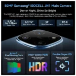 Smartphone Blackview COLOR 6 8GB/256GB 6.67" 90Hz 50MP 4G Branco