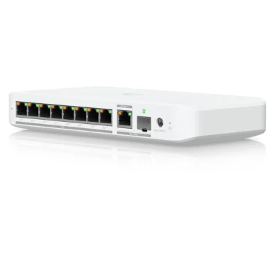 Switch Ubiquiti UniFi Flex 2.5G PoE | 8 Portas 2.5GbE | PoE+ | Ultra-Compacto