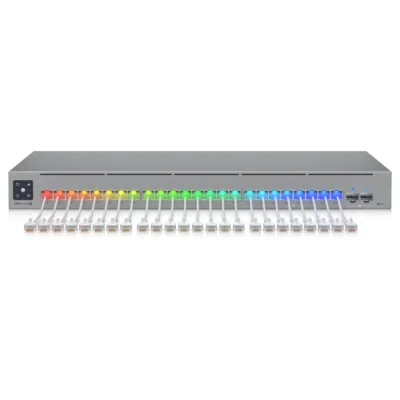Switch Ubiquiti UniFi Pro Max 16 PoE | 4 portas 2.5G + 12 portas 1G | 180W PoE+ | Layer 3