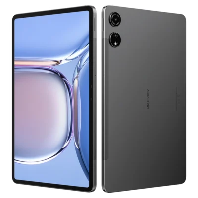Tablet Blackview Mega 3 12.1″ 12GB/256GB – Tela 90 Hz, 4G LTE, Android 15, Câmera 50 MP – Cinza