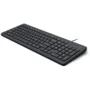 Teclado com Fios HP 150 USB Preto – Design Ergonómico, Escrita Silenciosa e Layout Completo (664R5AA)