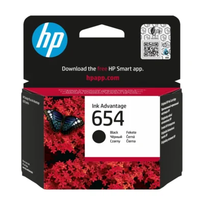 Tinteiro HP 654 (7FP39UE) Preto ~400 Paginas