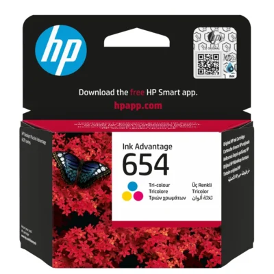 Tinteiro HP 654 Tricolor (7FP38UE) ~200 Paginas