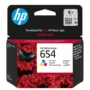 Tinteiro HP 654 Tricolor (7FP38UE) ~200 Paginas