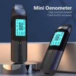 Bafómetro Digital de Alta Precisão Recarregável USB-C | Sensor Semicondutor, Alerta Tricolor e Ecrã LCD Retroiluminado