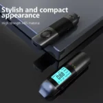 Bafómetro Digital de Alta Precisão Recarregável USB-C | Sensor Semicondutor, Alerta Tricolor e Ecrã LCD Retroiluminado