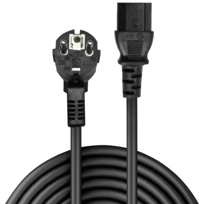 Cabo de Alimentação Ewent EC1902 5m | Schuko para IEC C13 90º