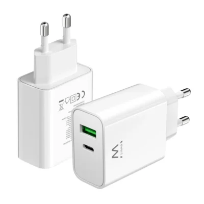 Carregador GaN Ewent EW1325 30W | USB-C Power Delivery (PD)