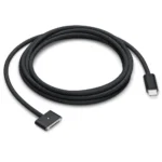 Cabo de Carregamento Apple MagSafe 3 para USB-C | 2 Metros | 140W | Preto-espacial (Space Black) | Tecido Entrançado MMWY3ZM/A