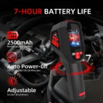 Câmara Térmica Profissional BSIDE HX3 | Resolução Infravermelha de Alta Sensibilidade | Ecrã LCD a Cores | Carregamento USB & Design Ergonómico